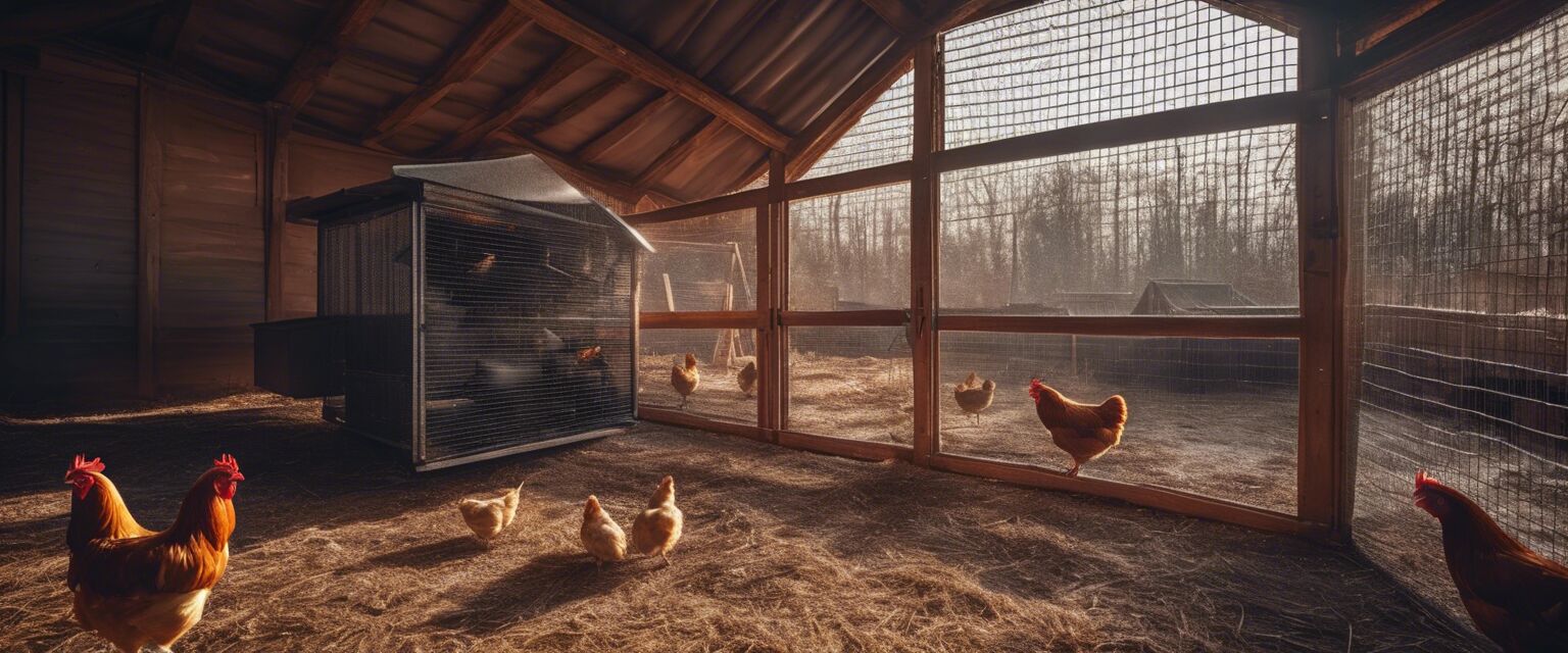 Chicken coop heater