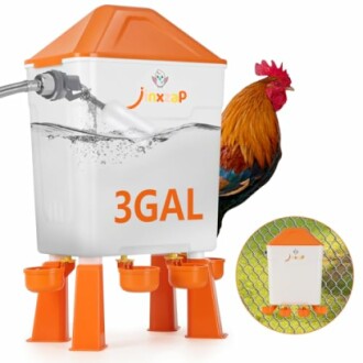 JinxZap Float-Controlled Automatic Chicken Waterer